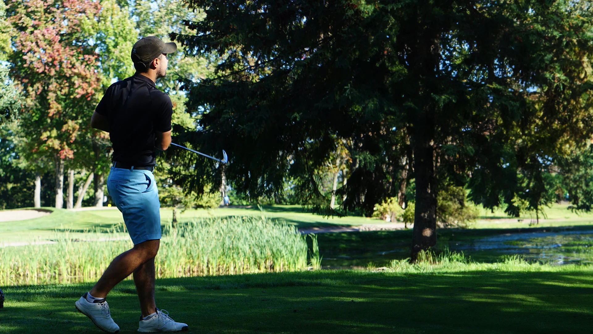 William Blanchard au golf